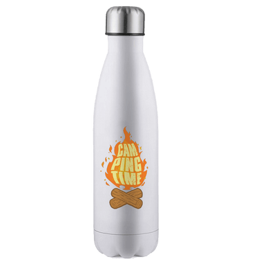 Camp Fire Stainless Steel Water Bottle
